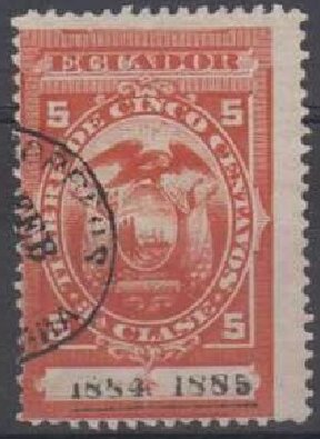Stamp, Coat of Arms, Ecuador,  , Coats of Arms