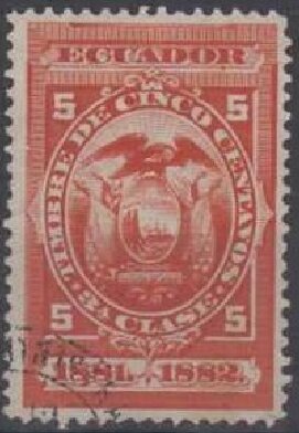 Stamp, Coat of Arms, Ecuador,  , Coats of Arms