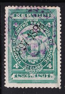 Stamp, Coat of Arms, Ecuador,  , Coats of Arms