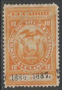 Stamp, Coat of Arms Overprinted, Ecuador,  , Coats of Arms