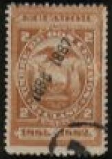 Coat of Arms Overprinted
