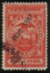 Coat of Arms Overprinted