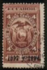 Coat of Arms Overprinted