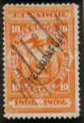 Coat of Arms Overprinted