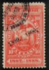 Stamp, Coat of Arms Overprinted, Ecuador,  , Coats of Arms