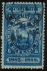 Stamp, Coat of Arms Overprinted, Ecuador,  , Coats of Arms