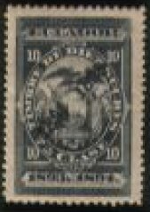 Stamp, Coat of Arms Overprinted, Ecuador,  , Coats of Arms