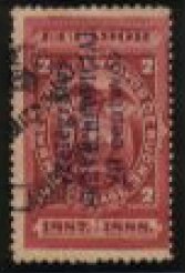 Revenue Stamp Overprinted