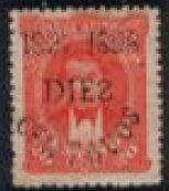 Vicente Rocafuerte Overprinted