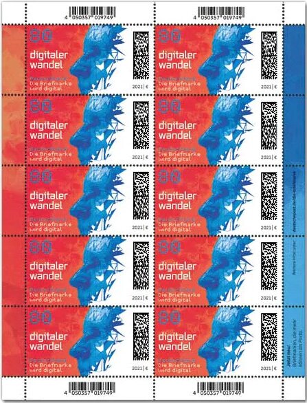 Digital Change at Deutsche Post : The Stamp Becomes Digital