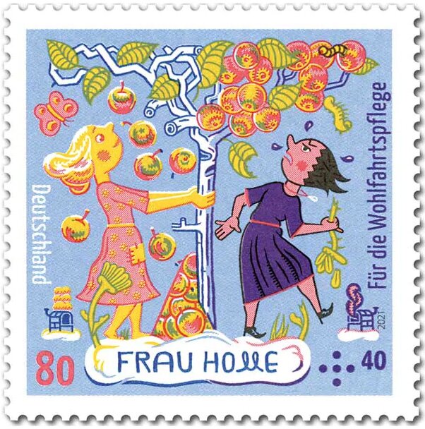 The Test from Frau Holle by Brothers Grimm