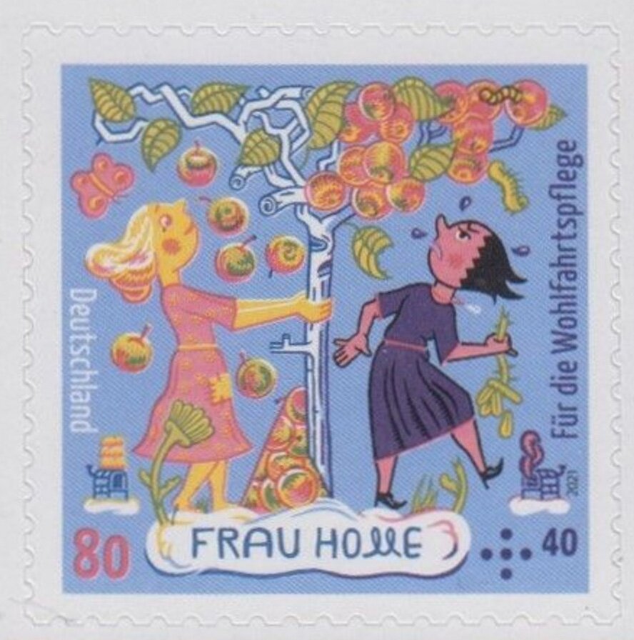 The Test from Frau Holle by Brothers Grimm