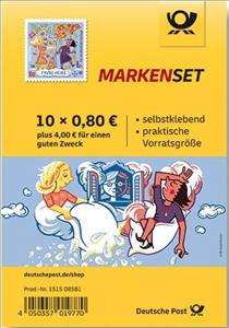 Booklet, The Test from Frau Holle by Brothers Grimm, Germany, Federal Republic,  , Fairy Tales