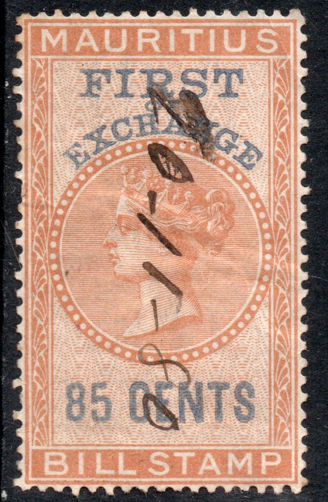 First Exchange Bill Stamp