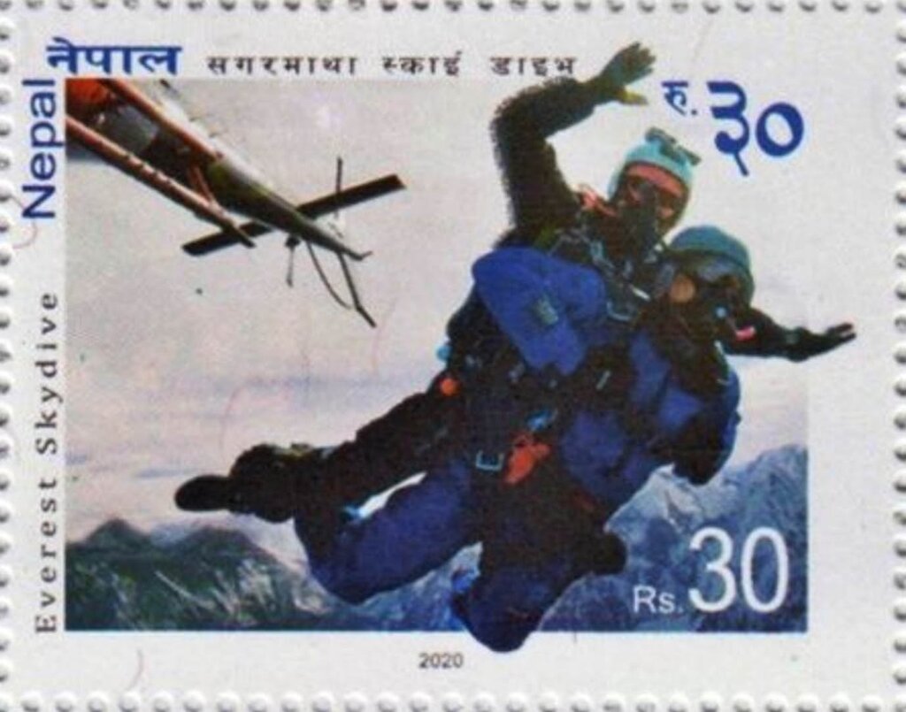 Skydiving at Mount Everest