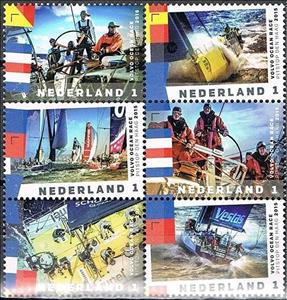 Se-tenant, The Volvo Ocean Race Pit Stop The Hague 2015, Netherlands,  , Aquatic Sports, Sailing, Sailing Ships, Ships, Sports