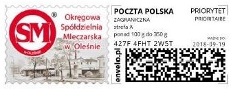 Poland tourist stamps