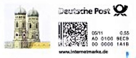 Stamp, Two Towers, Personalized and Private Mail Stamps,  , Towers