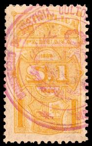 Stamp, Coat of Arms and Numeral, Peru,  , Coats of Arms, Numbers