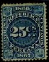 Stamp, Numeral, Peru,  , Numbers