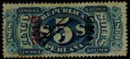 Numeral Overprinted