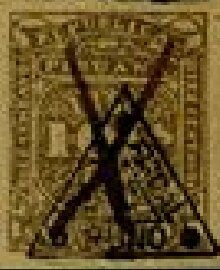 Numeral Overprinted