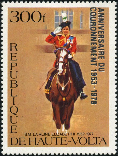 Queen Elzabeth II on Horseback