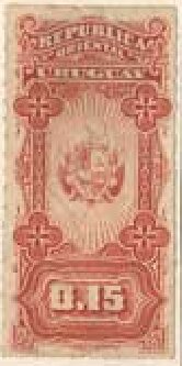 Stamp, Coat of Arms, Uruguay,  , Coats of Arms