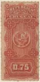 Stamp, Coat of Arms, Uruguay,  , Coats of Arms