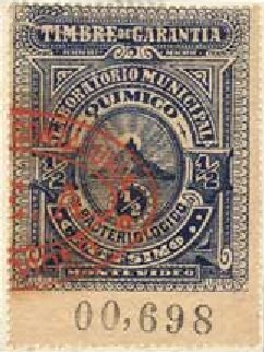 Stamp, Coat of Arms, Uruguay,  , Laboratories, Mountains