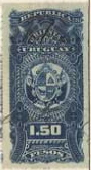 Stamp, Coat of Arms, Uruguay,  , Coats of Arms