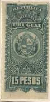 Stamp, Coat of Arms, Uruguay,  , Coats of Arms