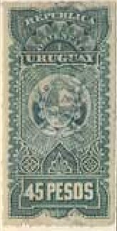 Stamp, Coat of Arms, Uruguay,  , Coats of Arms