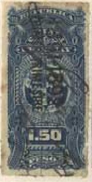 Stamp, Coat of Arms - First Trimester, Uruguay,  , Coats of Arms