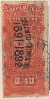Stamp, Coat of Arms - Second Trimester, Uruguay,  , Coats of Arms