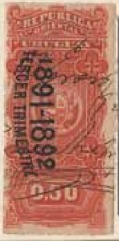 Stamp, Coat of Arms - Third Trimester, Uruguay,  , Coats of Arms