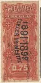 Stamp, Coat of Arms - Third Trimester, Uruguay,  , Coats of Arms