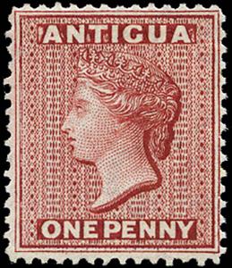 Stamp, Issues of 1872, Antigua and Barbuda,  