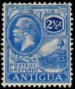 Stamp, Issues of 1921-29, Antigua and Barbuda,  