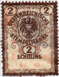 Stamp, First Republic Issue of 1925, Austria,  , Coats of Arms