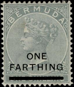 Stamp, Queen Victoria, Bermuda,  , Crowns and Coronets, Famous People, Heads of State, Queens, Royalty, Women