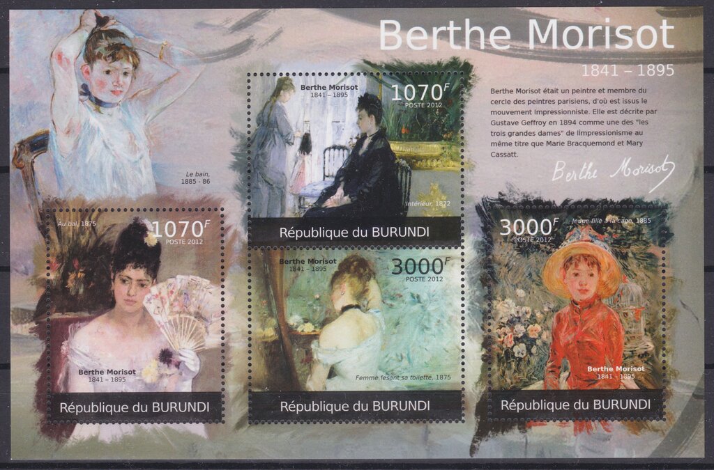 Paintings by Berthe Morisot