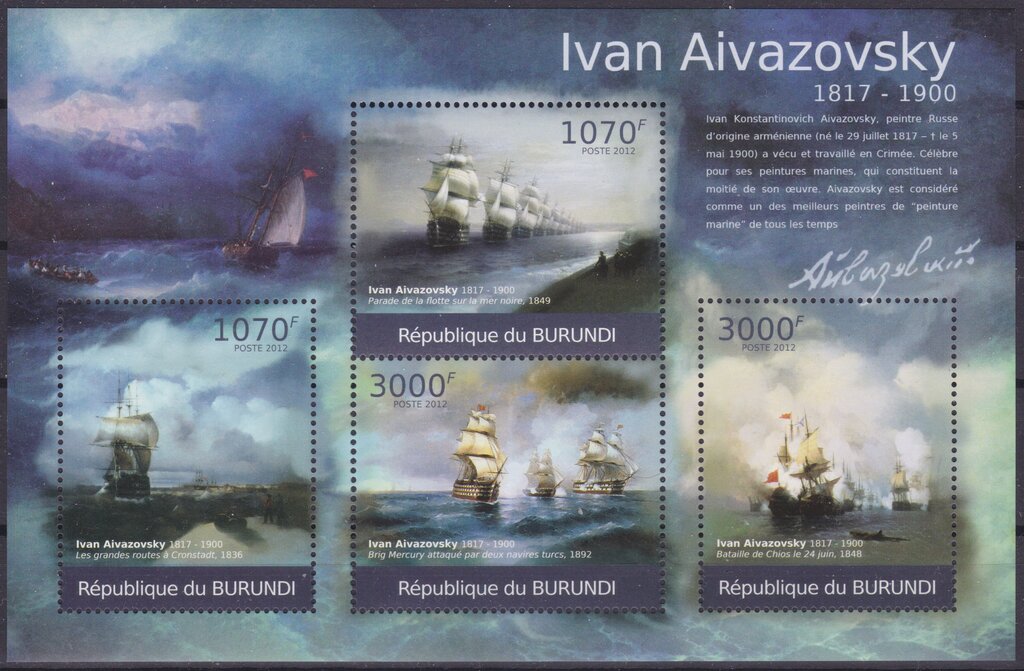 Paintings by Ivan Aivazovsky