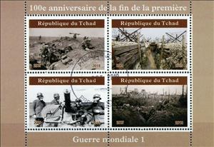 Mini Sheet, End of WW1, 100th Anniversary, Cinderellas,  , First World War