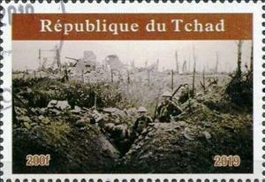 Stamp, End of WW1, 100th Anniversary, Cinderellas,  , First World War