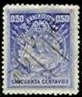 Stamp, Coat of Arms, Costa Rica,  , Coats of Arms