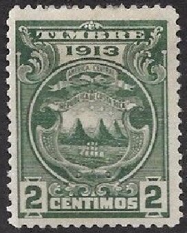 Stamp, Coat of Arms, Costa Rica,  , Coats of Arms