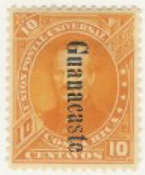 Prospero Fernandez (1834-1885) overprint Guanacaste