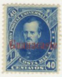 Stamp, Prospero Fernandez (1834-1885) overprint Guanacaste, Costa Rica, Guanacaste,  , Heads of State, Politicians