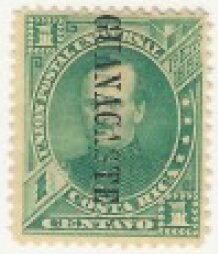 Prospero Fernandez (1834-1885) overprint Guanacaste